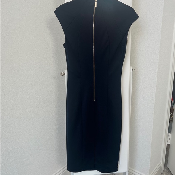 Alexia Admor Katrina Navy Blue midi Dress - Picture 5 of 9